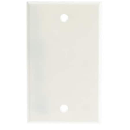 Cable Wholesale Wall Plate, Blank Cover Plate - White 200-258WH